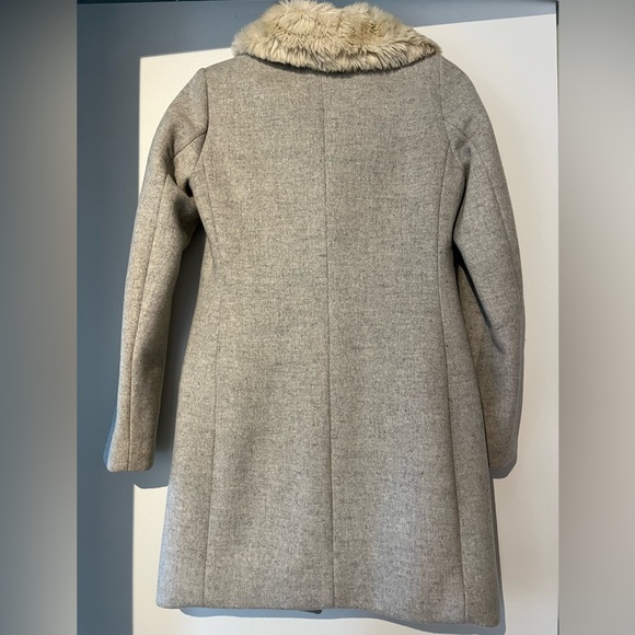 Aritzia Wilfred wool coat with fur collar size XXS - Picture 2 of 10